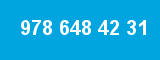 978 648 42 31 978 648 42 31